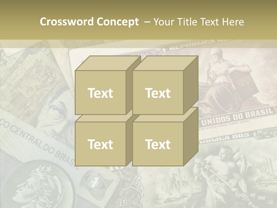 Rich Market Paper PowerPoint Template