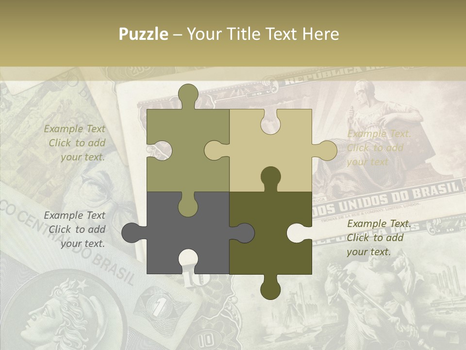 Rich Market Paper PowerPoint Template