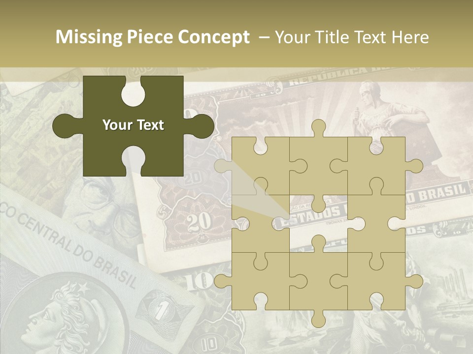 Rich Market Paper PowerPoint Template