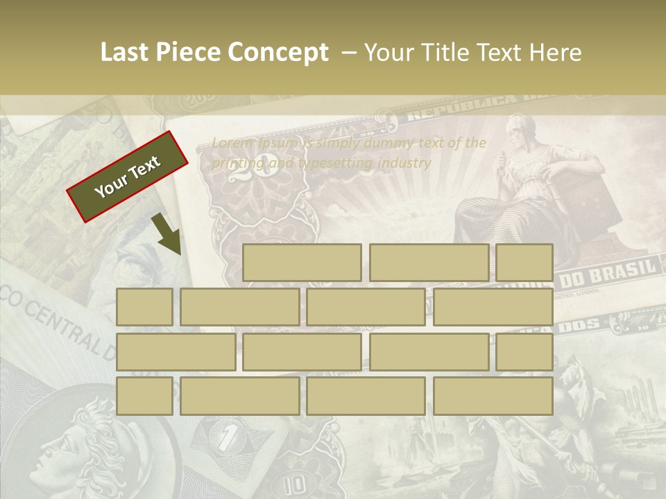 Rich Market Paper PowerPoint Template