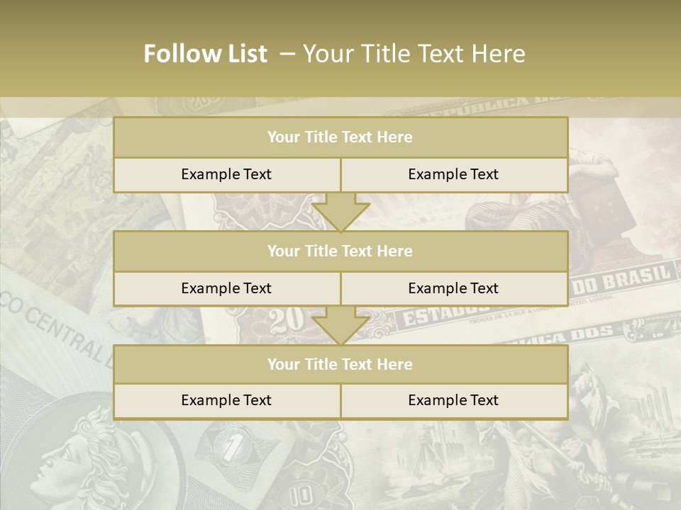 Rich Market Paper PowerPoint Template