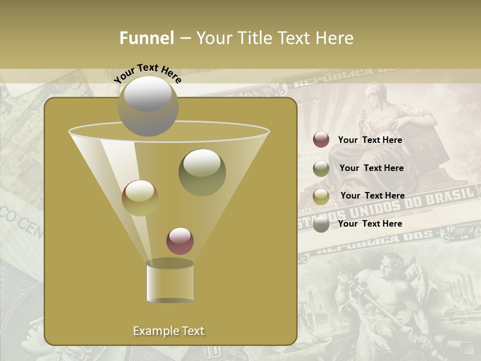 Rich Market Paper PowerPoint Template