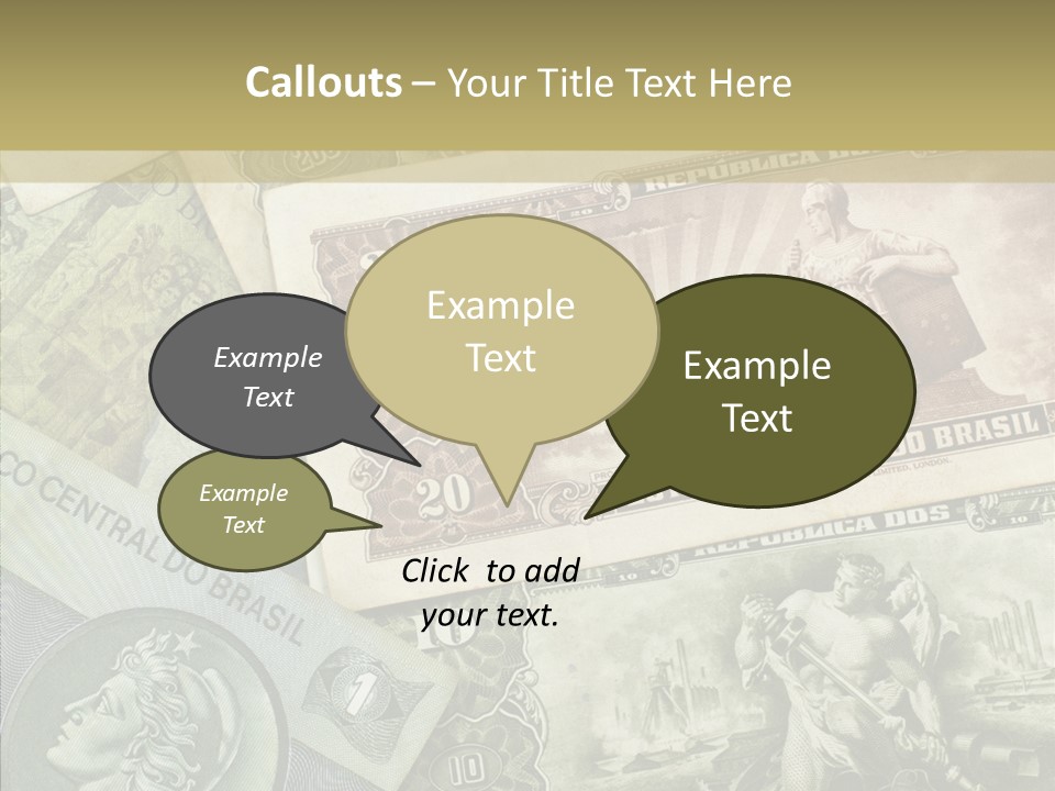 Rich Market Paper PowerPoint Template