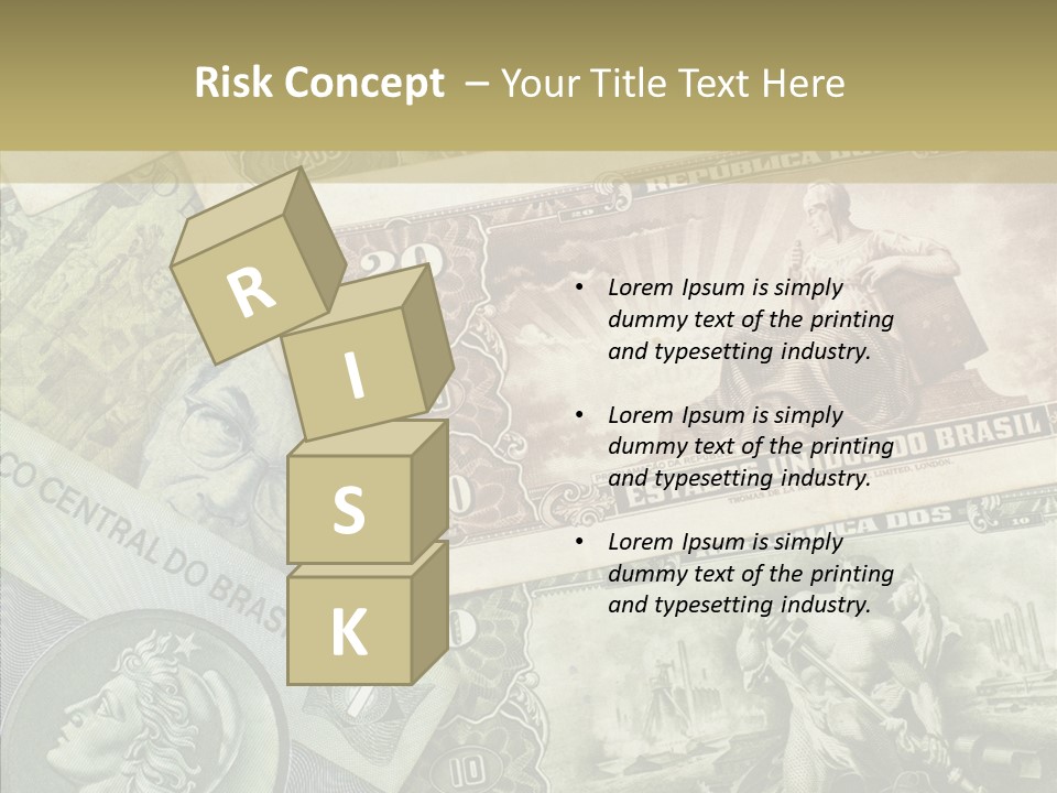 Rich Market Paper PowerPoint Template