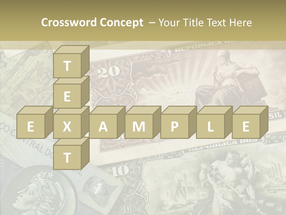 Rich Market Paper PowerPoint Template