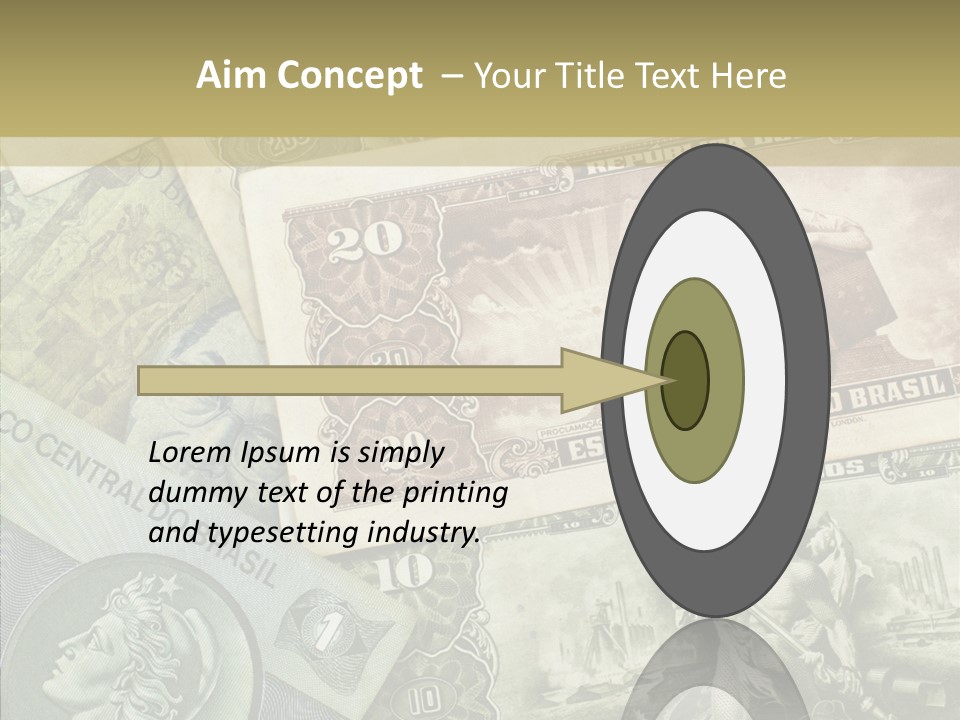 Rich Market Paper PowerPoint Template