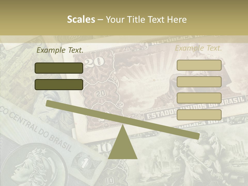 Rich Market Paper PowerPoint Template