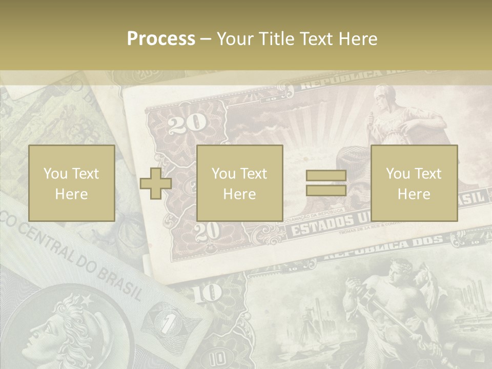 Rich Market Paper PowerPoint Template