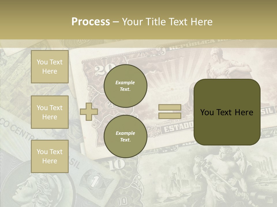 Rich Market Paper PowerPoint Template