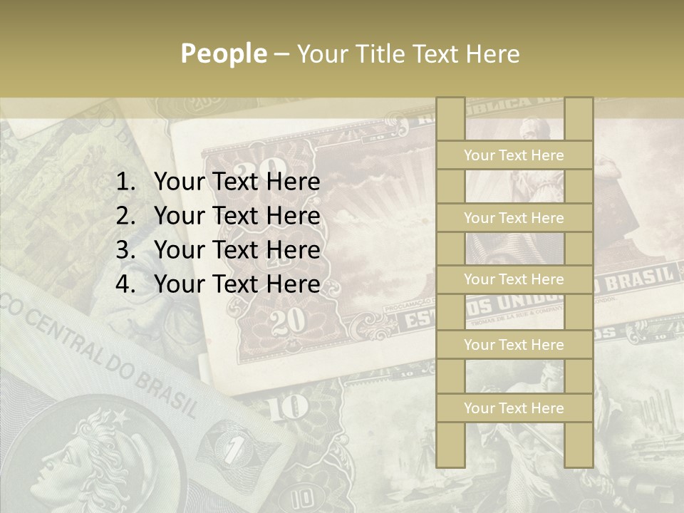 Rich Market Paper PowerPoint Template