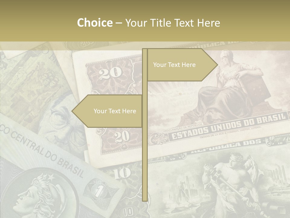 Rich Market Paper PowerPoint Template