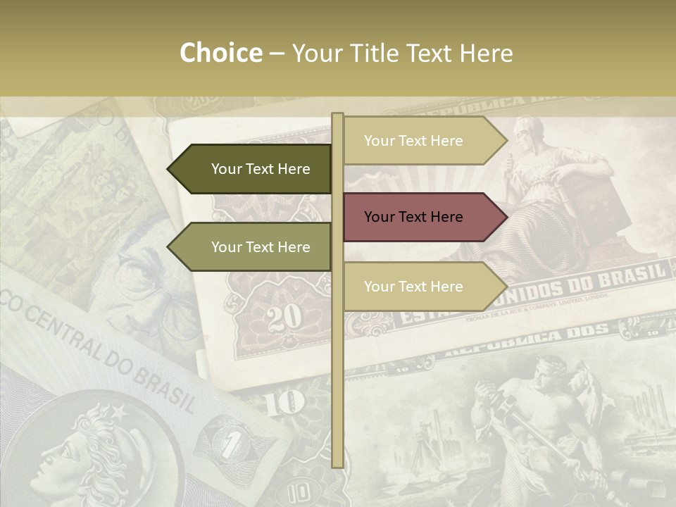 Rich Market Paper PowerPoint Template