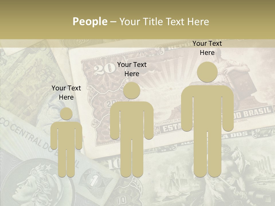 Rich Market Paper PowerPoint Template