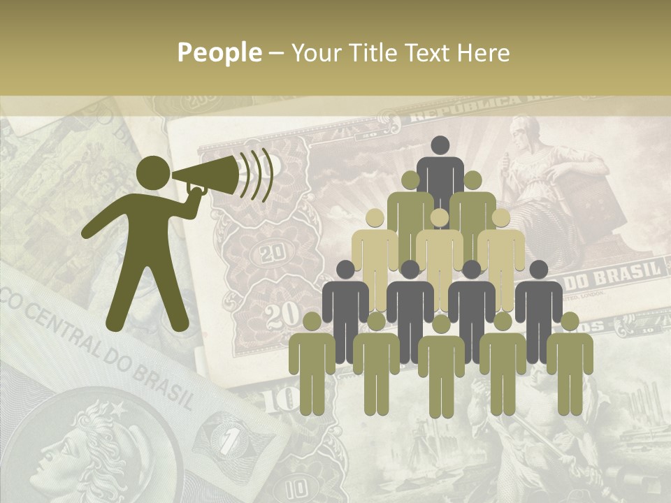 Rich Market Paper PowerPoint Template