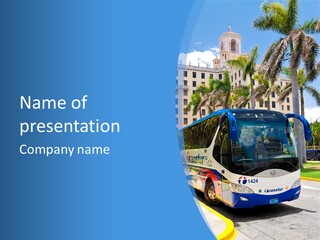 Relax Tourist Landmark PowerPoint Template