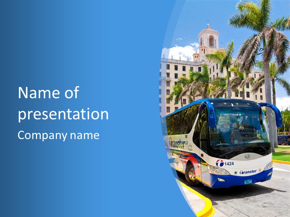 Relax Tourist Landmark PowerPoint Template