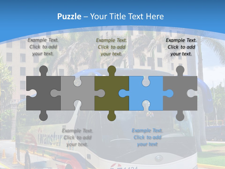 Relax Tourist Landmark PowerPoint Template