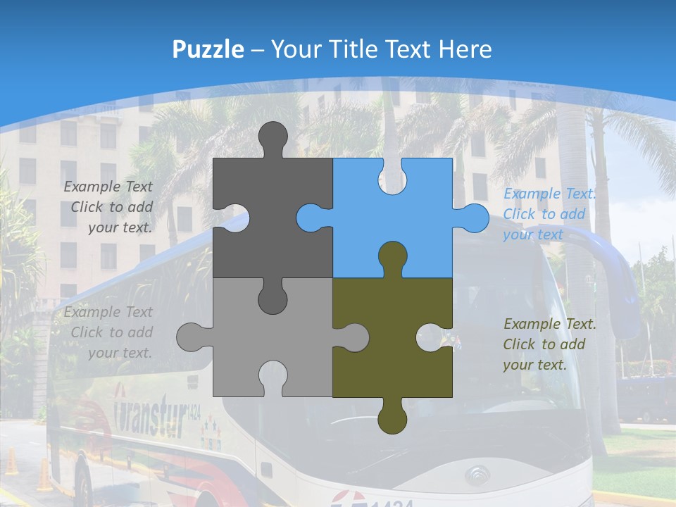 Relax Tourist Landmark PowerPoint Template