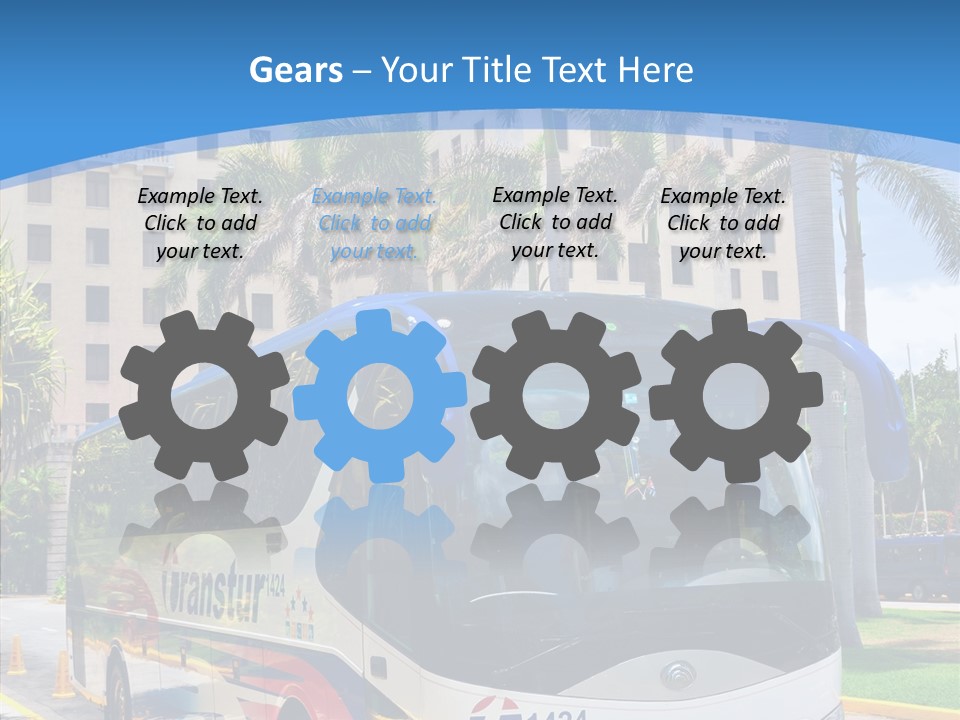 Relax Tourist Landmark PowerPoint Template