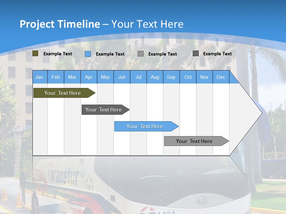 Relax Tourist Landmark PowerPoint Template