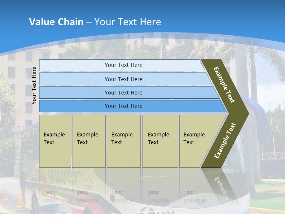 Relax Tourist Landmark PowerPoint Template