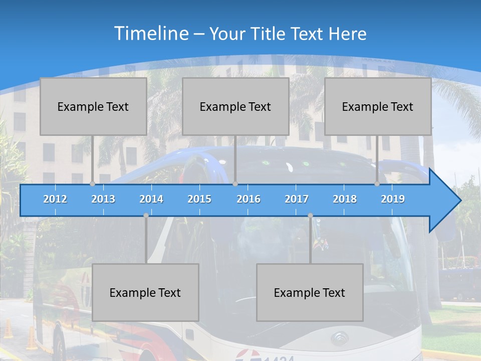 Relax Tourist Landmark PowerPoint Template