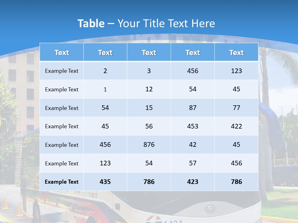 Relax Tourist Landmark PowerPoint Template