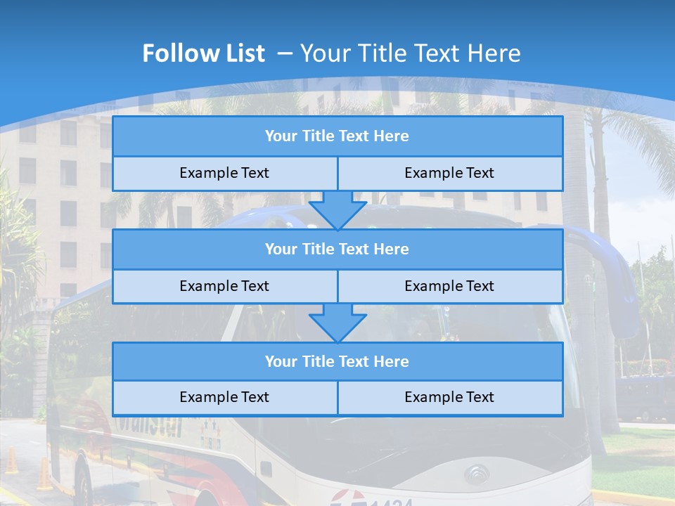 Relax Tourist Landmark PowerPoint Template