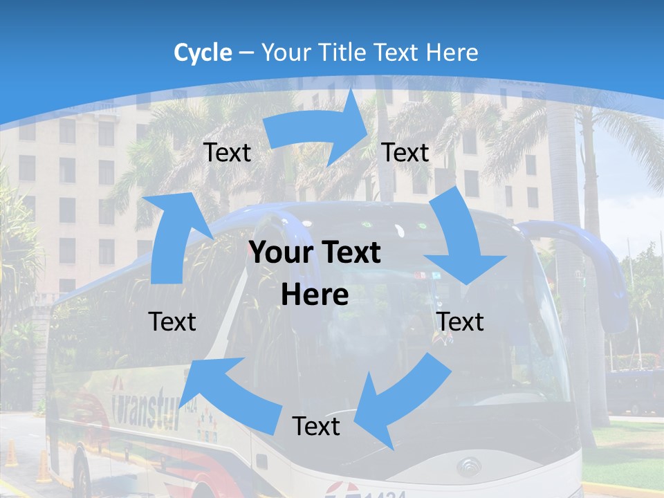Relax Tourist Landmark PowerPoint Template