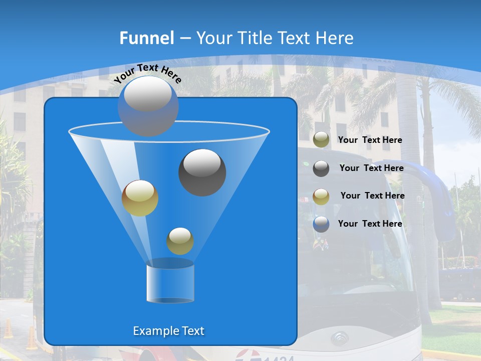 Relax Tourist Landmark PowerPoint Template