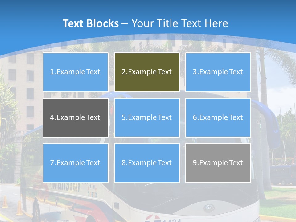 Relax Tourist Landmark PowerPoint Template