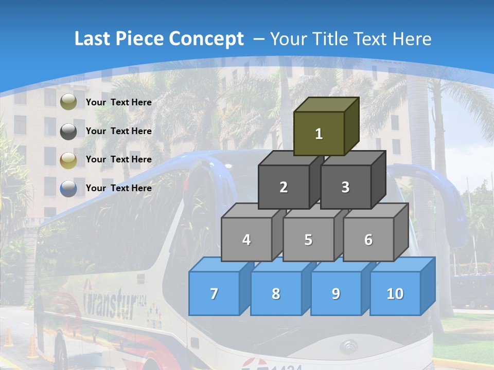 Relax Tourist Landmark PowerPoint Template