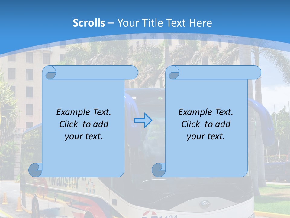 Relax Tourist Landmark PowerPoint Template