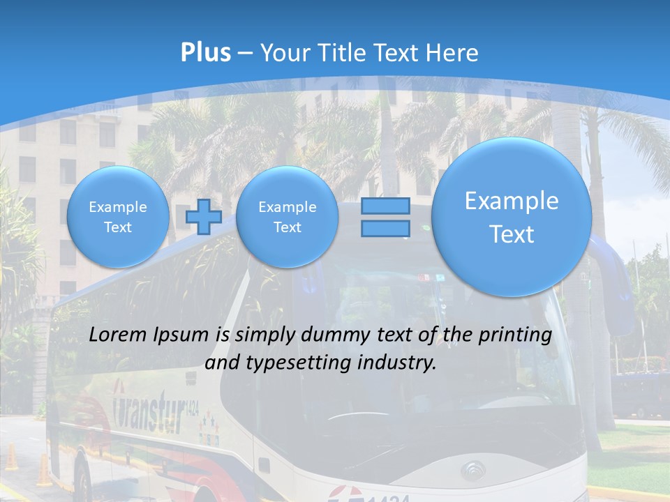 Relax Tourist Landmark PowerPoint Template