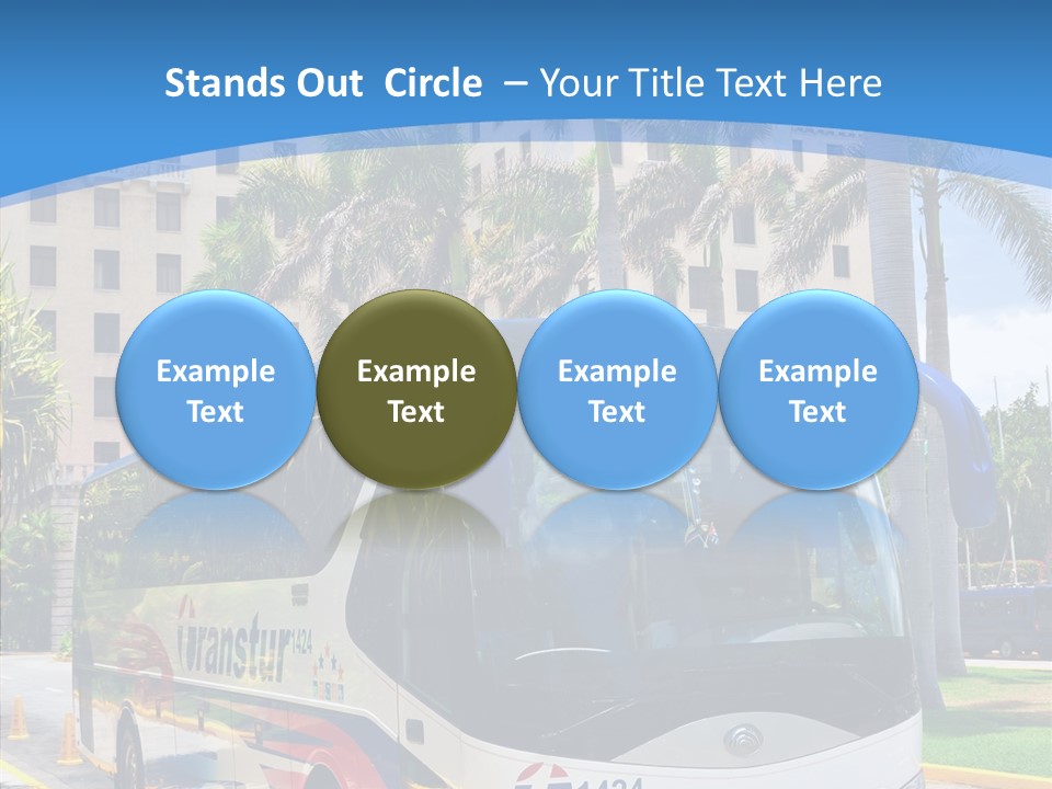 Relax Tourist Landmark PowerPoint Template