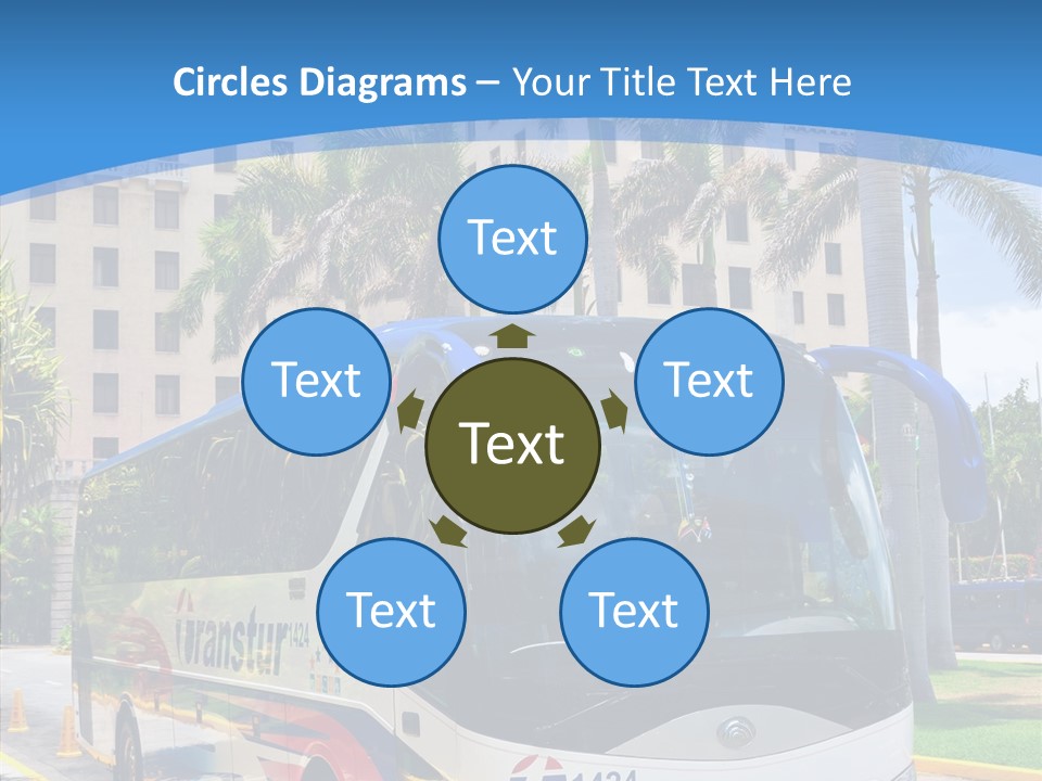 Relax Tourist Landmark PowerPoint Template