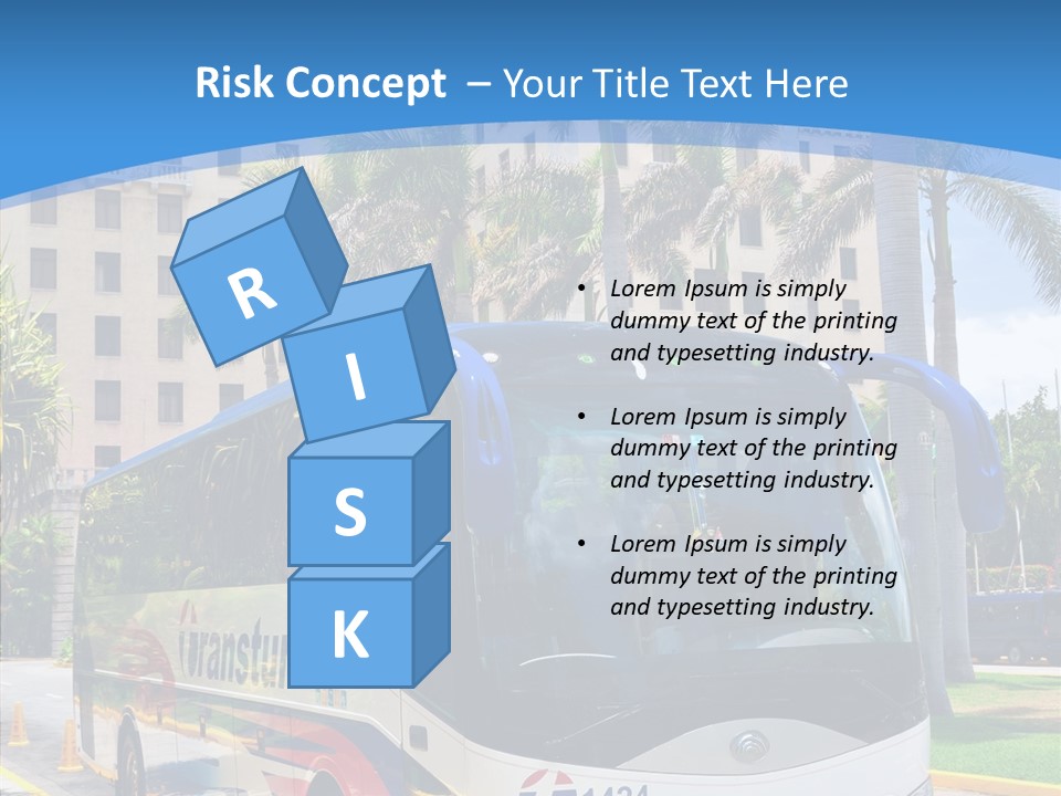 Relax Tourist Landmark PowerPoint Template