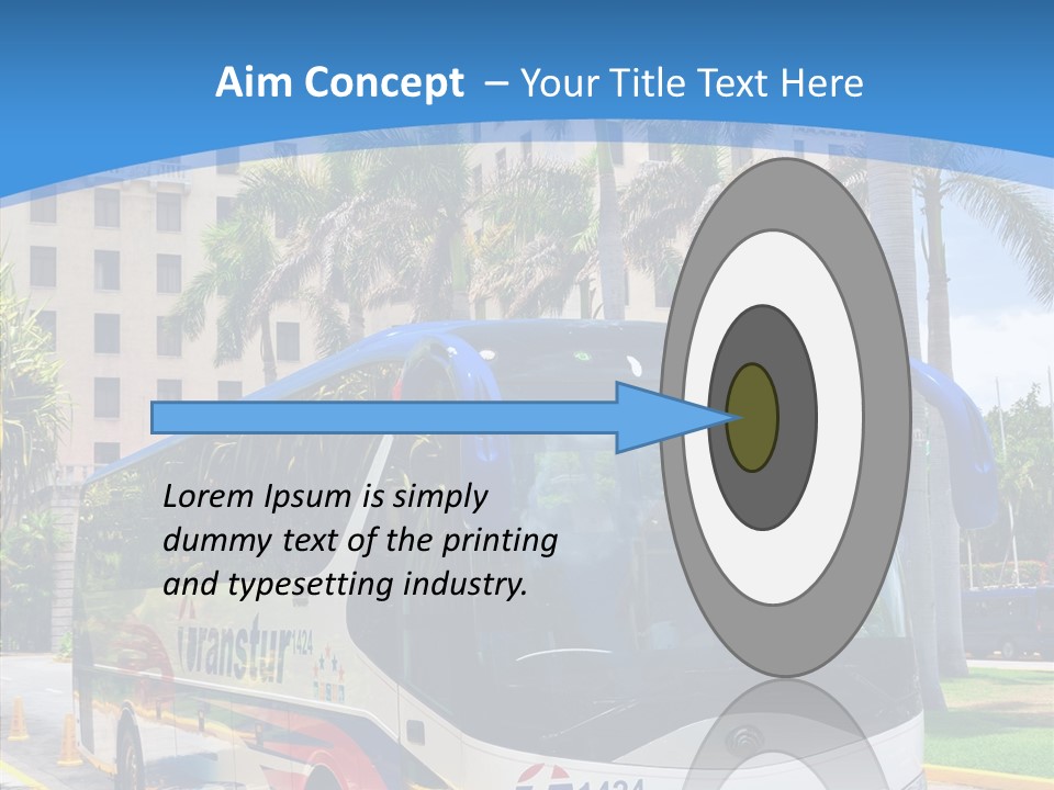 Relax Tourist Landmark PowerPoint Template