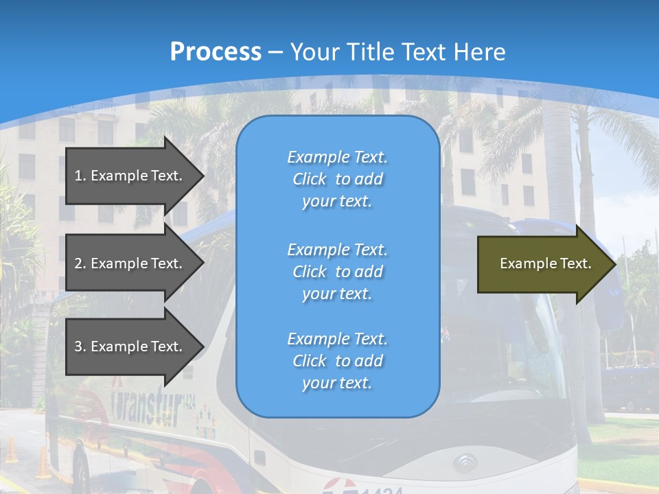 Relax Tourist Landmark PowerPoint Template