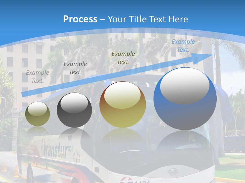 Relax Tourist Landmark PowerPoint Template