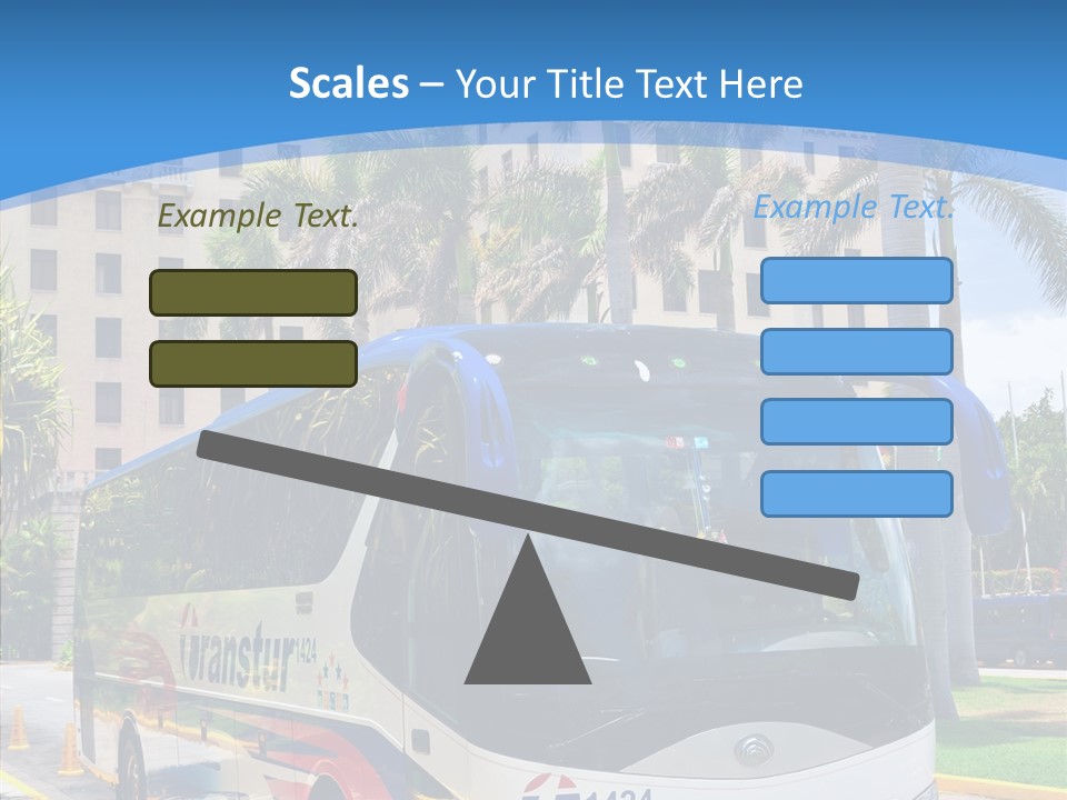 Relax Tourist Landmark PowerPoint Template
