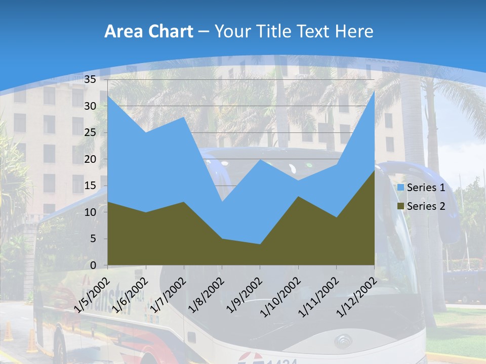 Relax Tourist Landmark PowerPoint Template