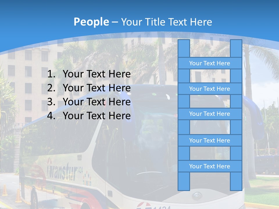 Relax Tourist Landmark PowerPoint Template