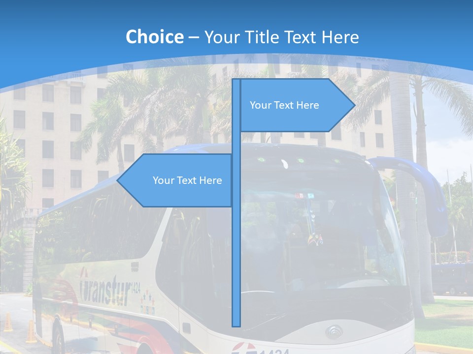 Relax Tourist Landmark PowerPoint Template