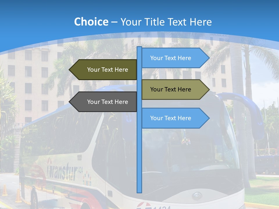 Relax Tourist Landmark PowerPoint Template