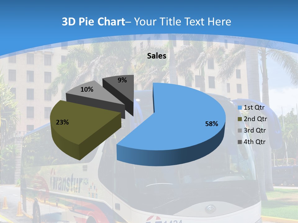 Relax Tourist Landmark PowerPoint Template