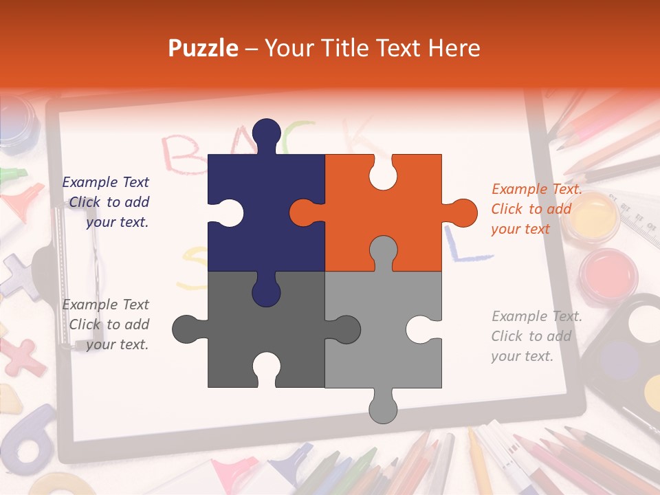 Per On Human Table PowerPoint Template