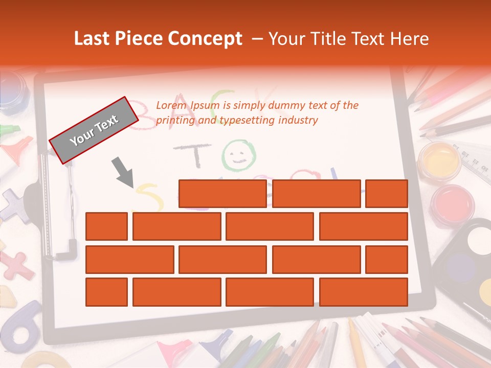 Per On Human Table PowerPoint Template