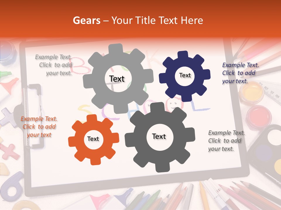 Per On Human Table PowerPoint Template