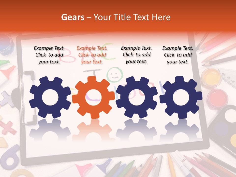 Per On Human Table PowerPoint Template